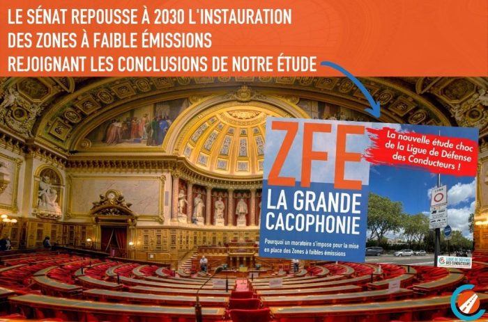 Le Sénat demande le report des ZFE à 2030 - Ligue de défense des ...