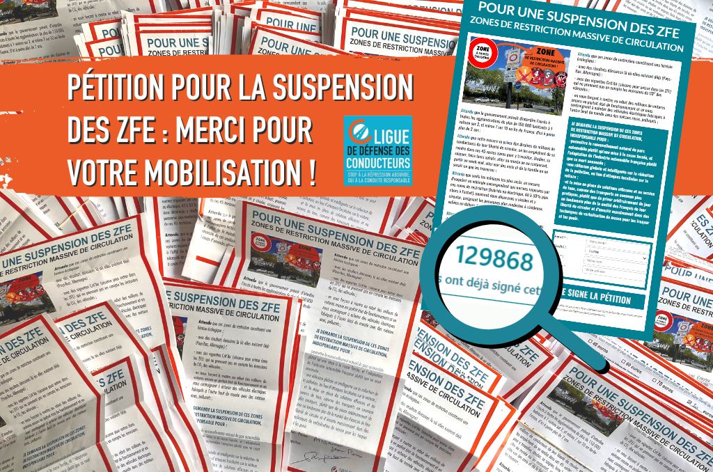 Suspension des ZFE : votre mobilisation ne faiblit pas - Ligue de ...